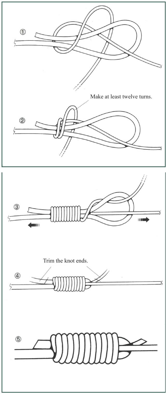 Albright knot diagram
